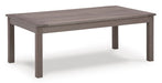 Signature Design Brown Rectangular Cocktail Table