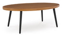 Signature Design Two-tone Brown Cocktail Table
