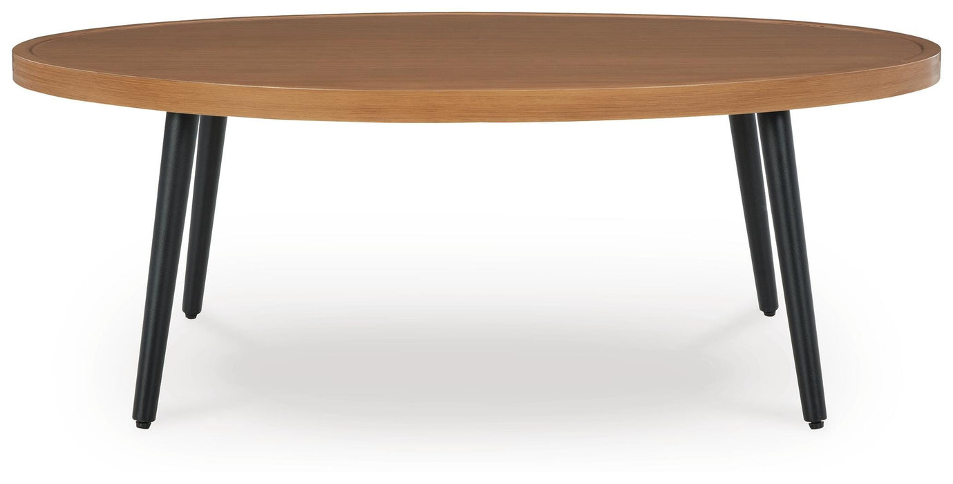 Signature Design Two-tone Brown Cocktail Table
