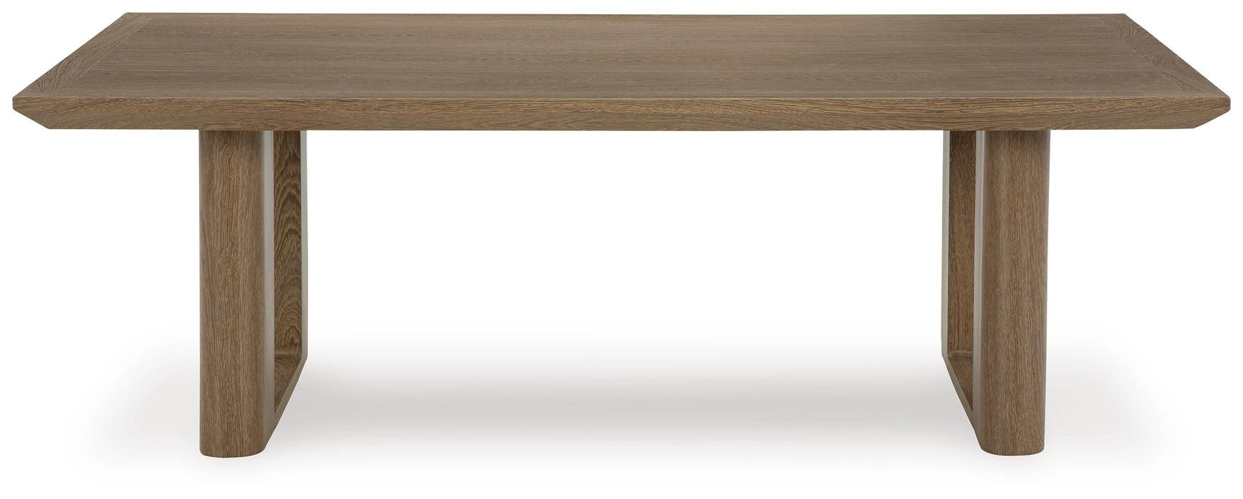 Signature Design Dark Brown Rectangular Cocktail Table