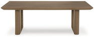 Signature Design Dark Brown Rectangular Cocktail Table