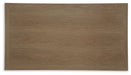 Signature Design Dark Brown Rectangular Cocktail Table