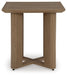 Signature Design Dark Brown Square End Table