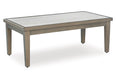 Signature Design Brown/Beige Rectangular Cocktail Table
