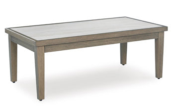 Signature Design Brown/Beige Rectangular Cocktail Table