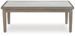 Signature Design Brown/Beige Rectangular Cocktail Table