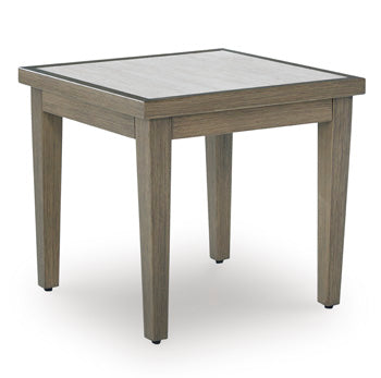 Signature Design Brown/Beige Square End Table