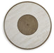 Signature Design Beige Round Fire Pit Table
