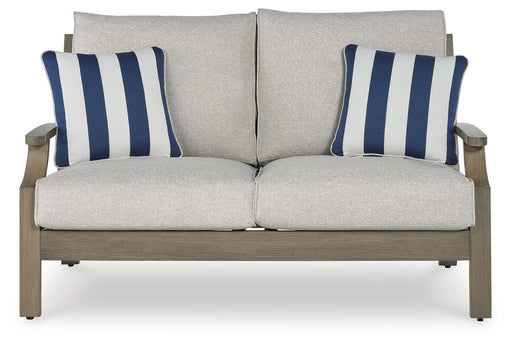 Signature Design Brown/Beige Loveseat w/Cushion