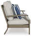 Signature Design Brown/Beige Loveseat w/Cushion