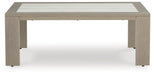 Signature Design Brown Rectangular Cocktail Table