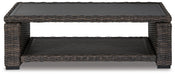 Signature Design Brown Rectangular Cocktail Table