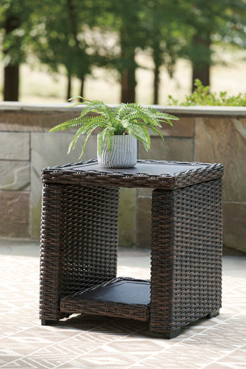 Signature Design Brown Square End Table