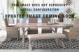 Signature Design Beige Loveseat w/Cushion