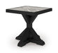 Signature Design Black/Light Gray Square End Table