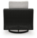 Signature Design Black/Light Gray Swivel Lounge Chair (1/CN)