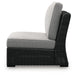 Signature Design Black/Light Gray 5-Piece Outdoor Sectional