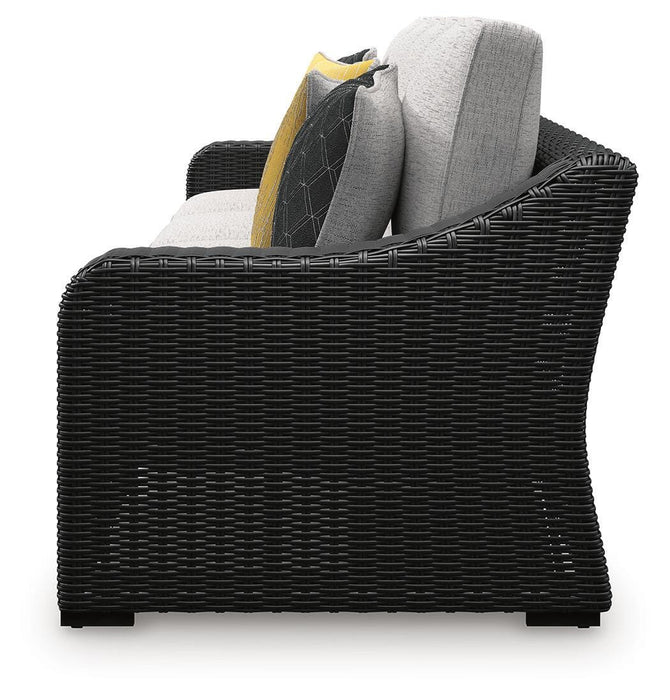 Signature Design Black/Light Gray 5-Piece Outdoor Sectional