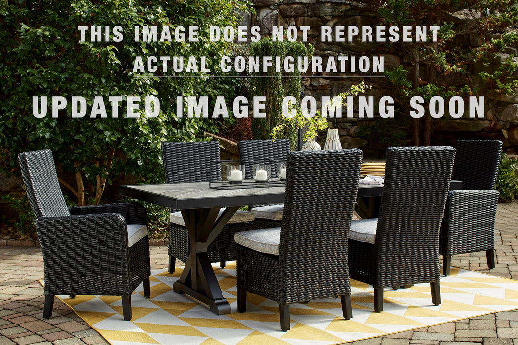 Signature Design Black/Light Gray Rectangular Cocktail Table