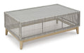 Signature Design Gray Rectangular Cocktail Table