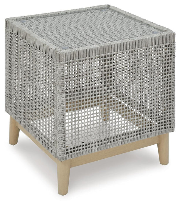 Signature Design Gray Square End Table