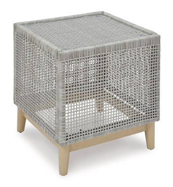 Signature Design Gray Square End Table