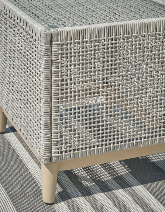 Signature Design Gray Square End Table