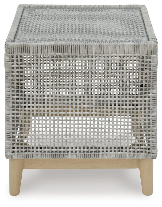 Signature Design Gray Square End Table