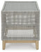 Signature Design Gray Square End Table