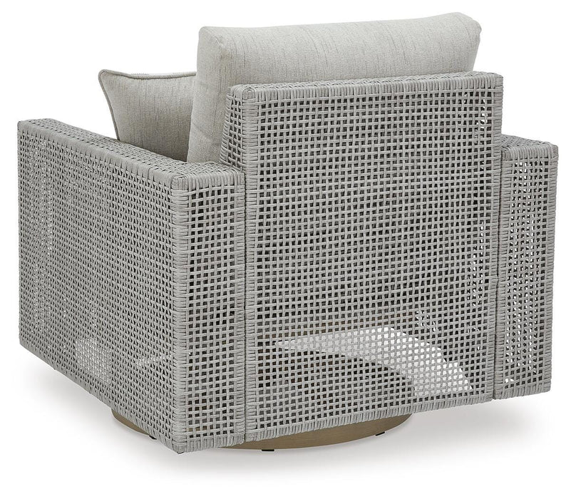 Signature Design Gray Swivel Lounge w/ Cushion
