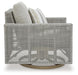 Signature Design Gray Swivel Lounge w/ Cushion
