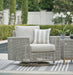 Signature Design Gray Swivel Lounge w/ Cushion