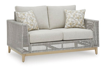 Signature Design Gray Loveseat w/Cushion