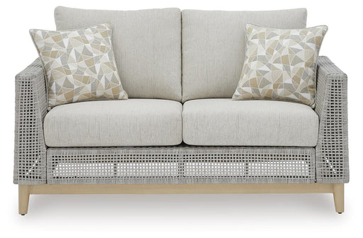 Signature Design Gray Loveseat w/Cushion