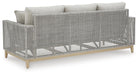 Signature Design Gray Sofa with Cushion