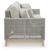 Signature Design Gray Sofa with Cushion