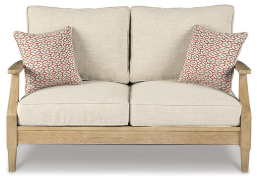 Signature Design Beige Loveseat w/Cushion