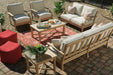 Signature Design Beige Sofa with Cushion