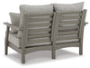 Signature Design Gray Loveseat w/Cushion