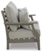 Signature Design Gray Loveseat w/Cushion