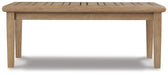 Signature Design Grayish Brown Rectangular Cocktail Table
