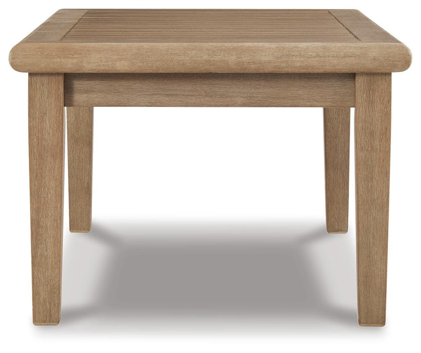 Signature Design Grayish Brown Rectangular Cocktail Table