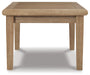 Signature Design Grayish Brown Rectangular Cocktail Table