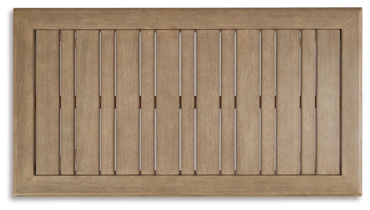 Signature Design Grayish Brown Rectangular Cocktail Table