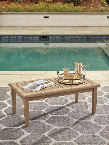 Signature Design Grayish Brown Rectangular Cocktail Table