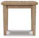Signature Design Grayish Brown Square End Table