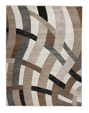 Signature Design Medium Rug 4.89 FT by 6.46 FT