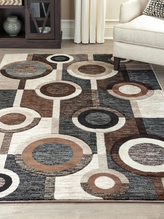 Signature Design Medium Rug 4.87 FT by 6.92 FT