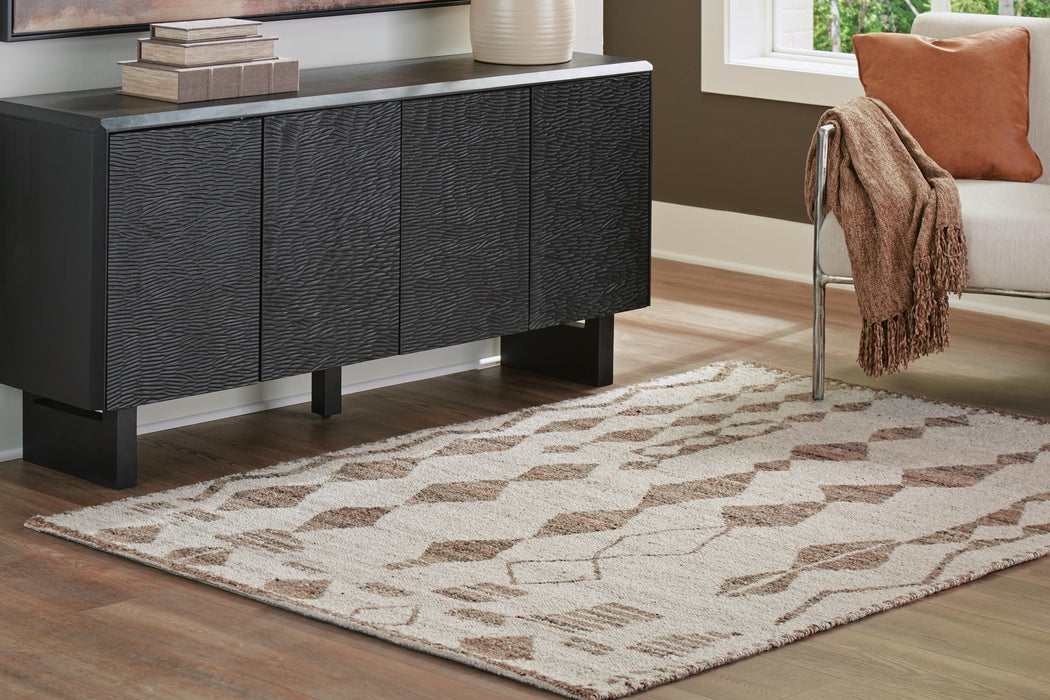 Signature Design Medium Rug 5.12 FT by 6.98 FT