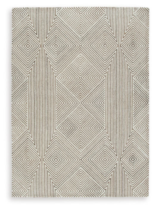 Signature Design Medium Rug 5.13 FT by 7.04 FT